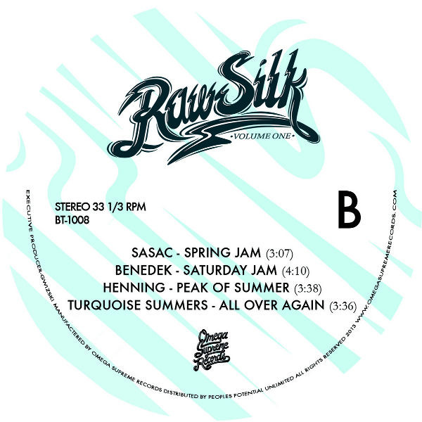 Various - Raw Silk Volume One | Omega Supreme Records (BT-1008) - 3