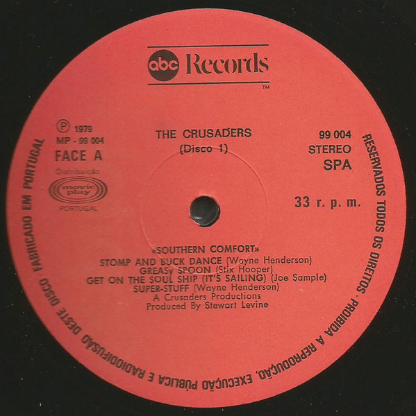 The Crusaders - Southern Comfort | ABC Records (MP - 99.004) - 4