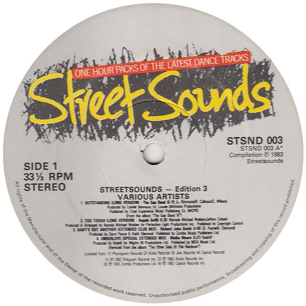 Various - Street Sounds Edition 3 | Street Sounds (STSND 003) - 3 Various - Street Sounds Edition 3 | Street Sounds (STSND 003) - 3