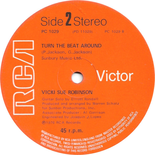 Vicki Sue Robinson - Hold Tight | RCA Victor (PC 1029) - 4
