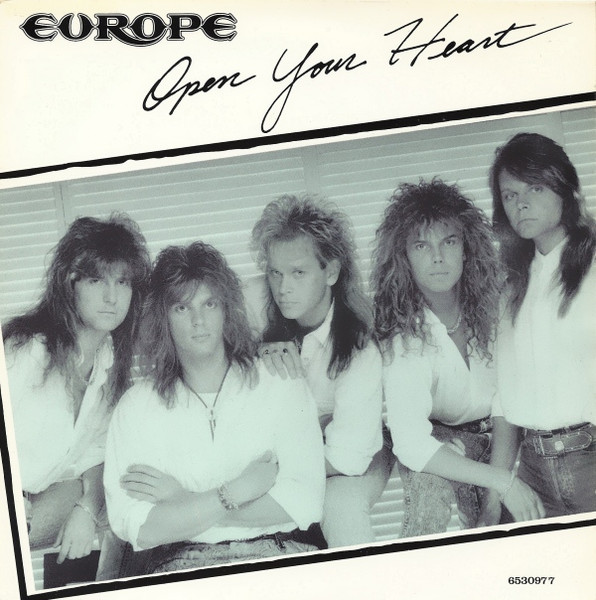 Europe - Open Your Heart | Epic (EPC 653097 7)