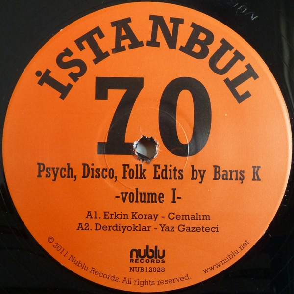 Various - İstanbul 70 - Psych, Disco Folk Edits By Bariş K -Volume I | Nublu Records (NUB12028) - 3