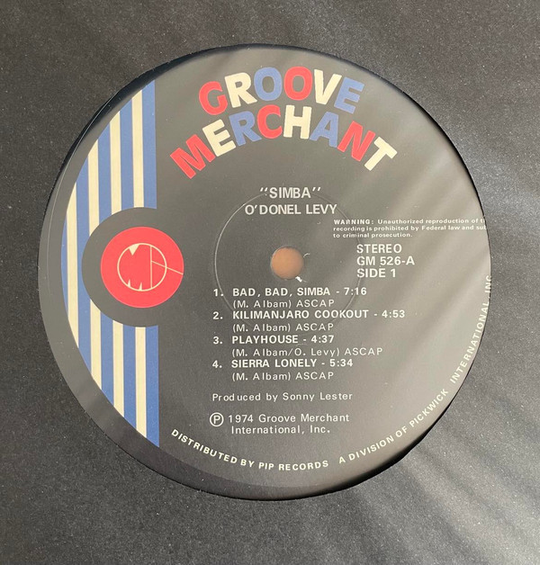 O'Donel Levy - Simba | Mr Bongo (MRBLP296)