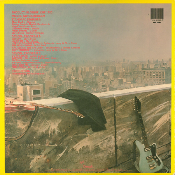 Blondie - AutoAmerican | Chrysalis (CHE 1290) - 2