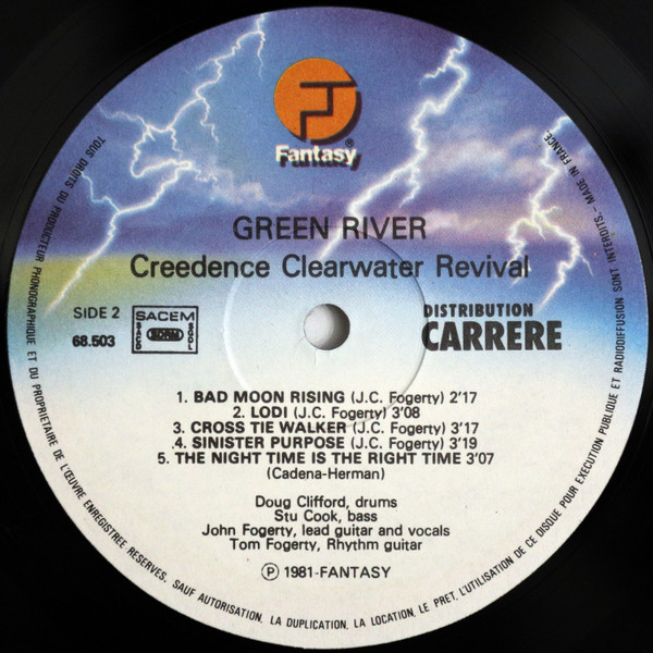Creedence Clearwater Revival - Green River | Fantasy (68.503) - 3 Creedence Clearwater Revival - Green River | Fantasy (68.503) - 3