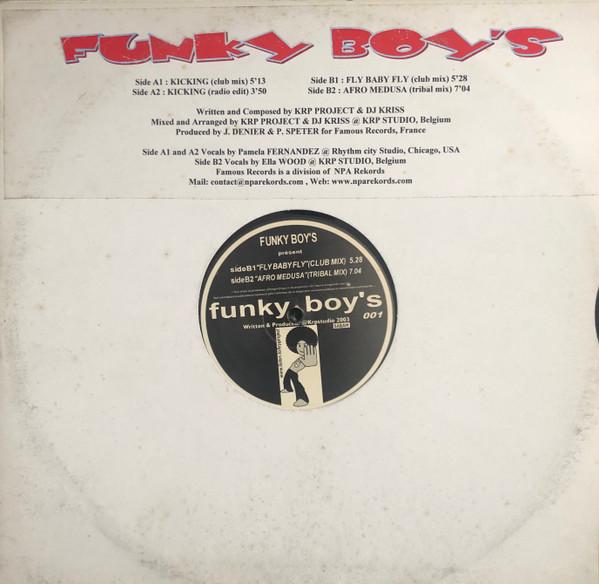 KRP Project & DJ Kriss - Kicking | Funky Boy's (Funky Boy's 001) KRP Project & DJ Kriss - Kicking | Funky Boy's (Funky Boy's 001)