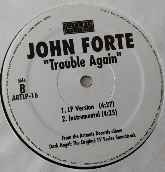 MC Lyte / John Forte - No Deals / Trouble Again | Artemis Records (ARTLP-16) - 2