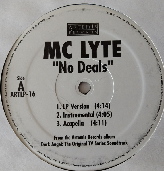 MC Lyte / John Forte - No Deals / Trouble Again | Artemis Records (ARTLP-16) - main