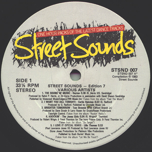 Various - Street Sounds Edition 7 | Street Sounds (STSND 007) - 3