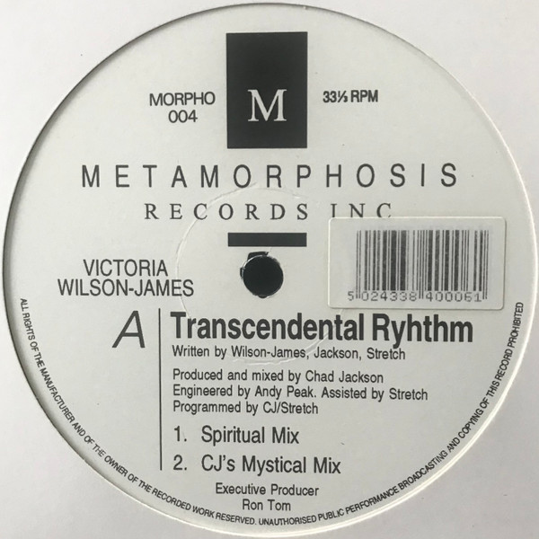 Victoria Wilson-James - Transcendental Rhythm | Metamorphosis Records Inc (MORPHO 004)