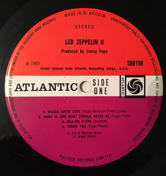 Led Zeppelin - Led Zeppelin II | Atlantic (588198) - 2 Led Zeppelin - Led Zeppelin II | Atlantic (588198) - 2