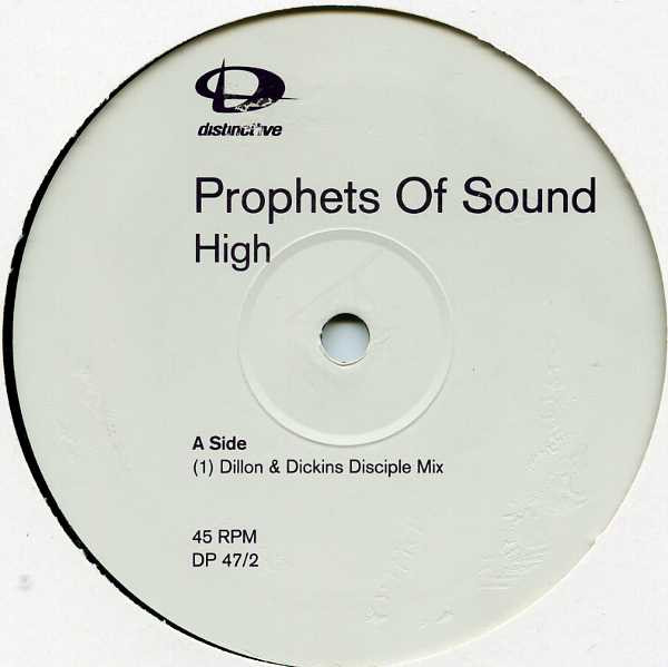 Prophets Of Sound - High | Distinct'ive Records (DP 47/2)
