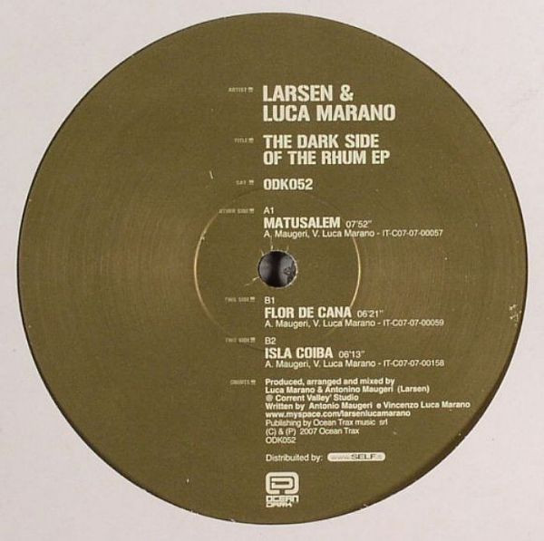 Larsen & Luca Marano - The Dark Side Of The Rhum EP | Ocean Dark (ODK052) - 2