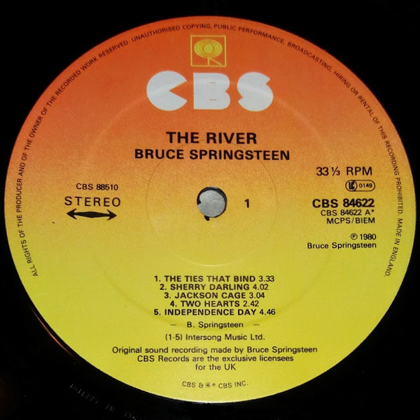 Bruce Springsteen - The River | CBS (88510)