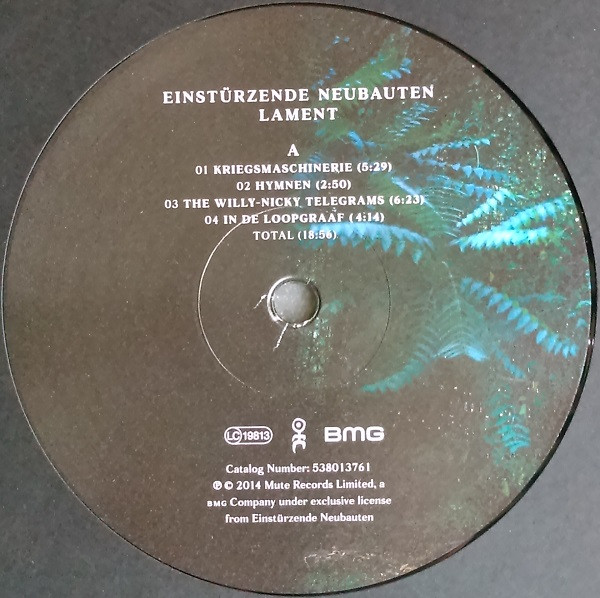 Einstürzende Neubauten - Lament | BMG (538013761) - 3
