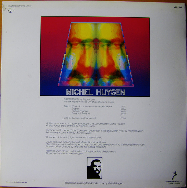 Michel Huygen / Neuronium - Supranatural | DRO (4D-304) - 2