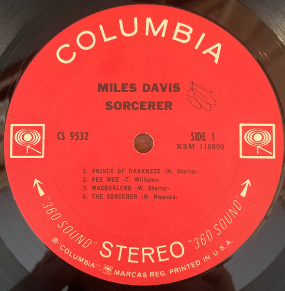 Miles Davis - Sorcerer | Columbia (CS 9532) - 3 Miles Davis - Sorcerer | Columbia (CS 9532) - 3