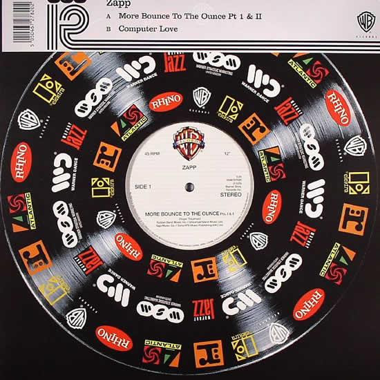 Zapp - More Bounce To The Ounce (Pts. I & II) / Computer Love | Warner Bros. Records (5046727820)