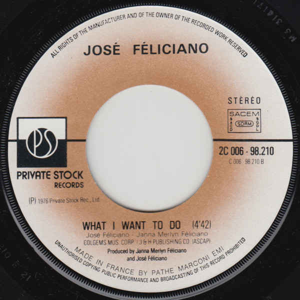 José Feliciano - Why | Private Stock (2C 006-98.210) - 4