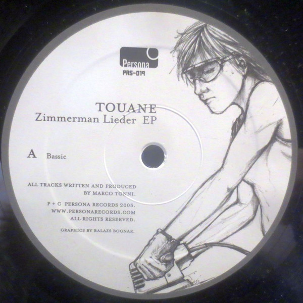 Touane - Zimmerman Lieder EP | Persona Records (PRS-019)