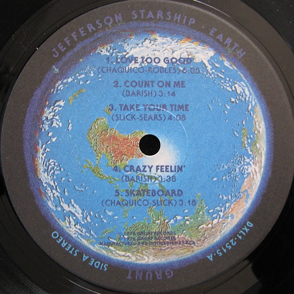 Jefferson Starship - Earth | Grunt (BXL1-2515) - 3
