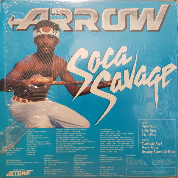 Arrow - Soca Savage | Arrow Records (023) - 2