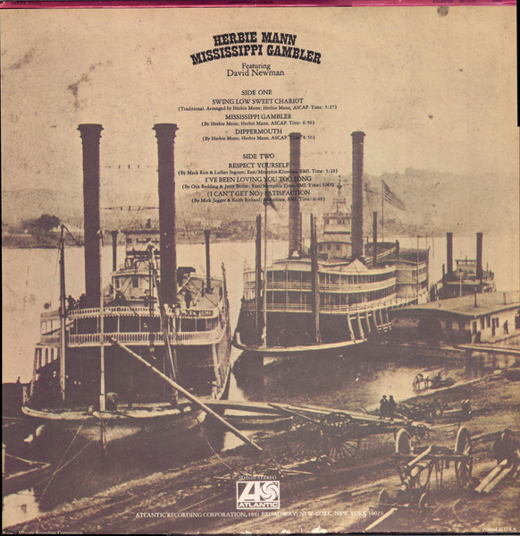 Herbie Mann - Mississippi Gambler [Vinyl] | Atlantic (SD 1610) - 2