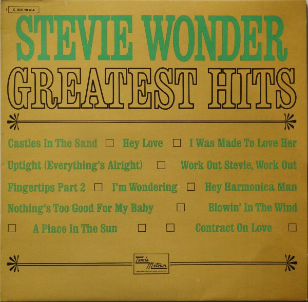 Stevie Wonder - Greatest Hits | Tamla Motown (1C 054-90854)