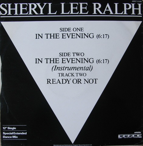 Sheryl Lee Ralph - In The Evening (Special Extended Dance Mix) | Arista (ARIST 12 595) - 2