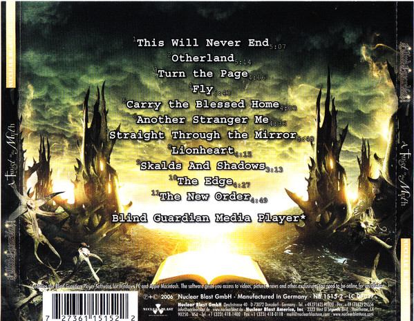 Blind Guardian - A Twist In The Myth | Nuclear Blast (NB 1515-2) - 2 Blind Guardian - A Twist In The Myth | Nuclear Blast (NB 1515-2) - 2