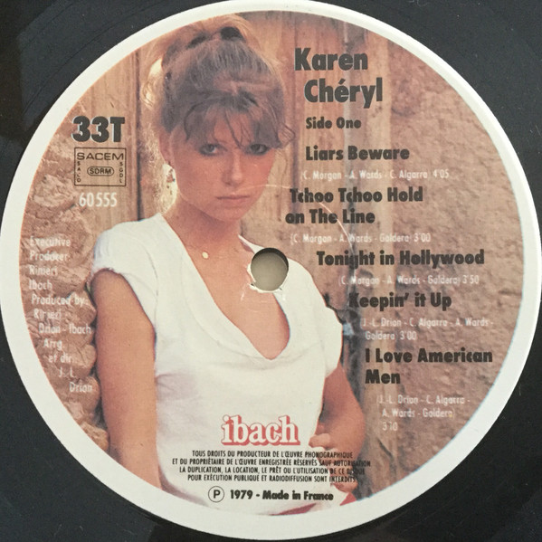 Karen Cheryl - Made In U.S.A. | Disques Ibach (60 555) - 3