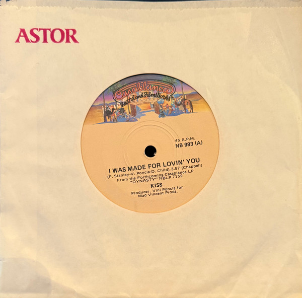 Kiss - I Was Made For Lovin' You | Casablanca (NB 983)