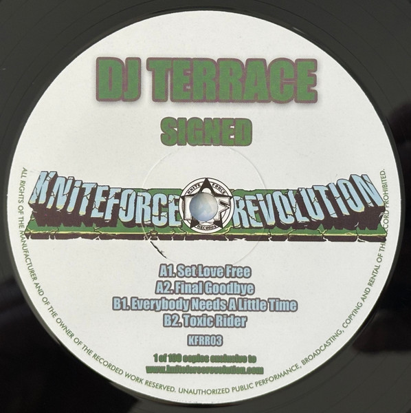 DJ Terrace - Signed EP | Kniteforce Revolution Records (KFRR03) - 4