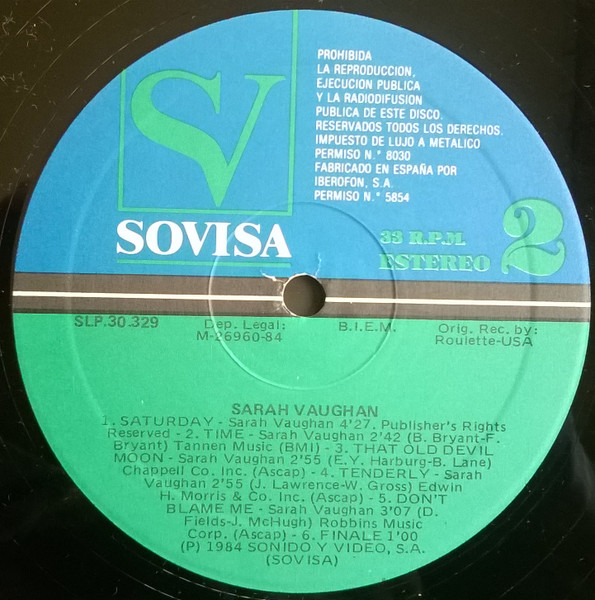 Various - Estrellas Del Jazz | SOVISA (SLP.30.329) - 4