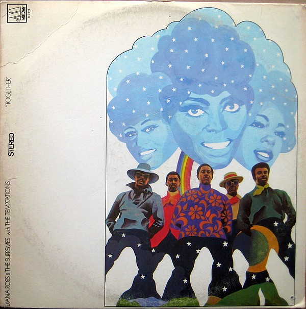 The Supremes With The Temptations - Together | Motown (MS-692)