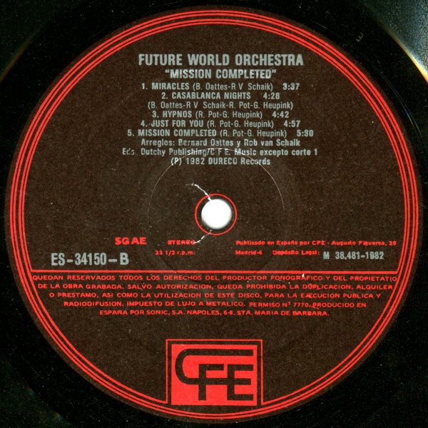 Future World Orchestra - Mission Completed | CFE (ES-34150F) - 4