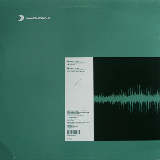 Kathy Brown - You Give Good Love | Defected (DFTD056) - 2