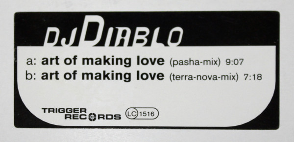 DJ Diablo - Artofmaking Love | Trigger Records (TRIGGER NO.04) - 3
