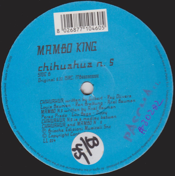 Mambo King - Chihuahua N. 5 | Brioche Edizioni Musicali Snc (LL 014)