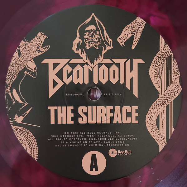 Beartooth - The Surface (Limited Edition - Ultra Clear w/Pink Cloudy Effect Vinyl) [Vinyl] | Red Bull Records (RBR1005VL) - 5