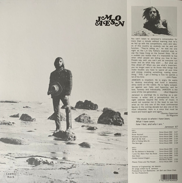 Bobby Jameson - Color Him In | Cosmic Rock (COSMRO027) - 2