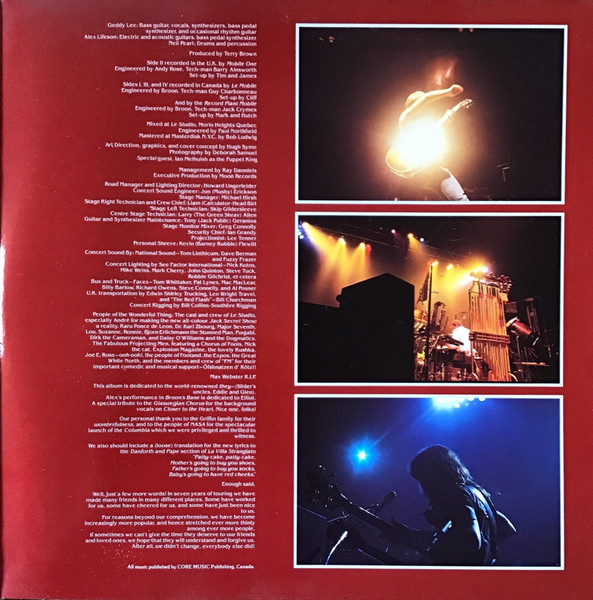 Rush - Exit...Stage Left | Mercury (6619 053) - 4