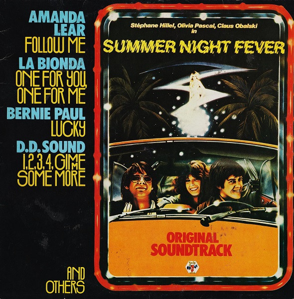 Various - Summer Night Fever (Original Soundtrack) | Baby Records (LPX 34)