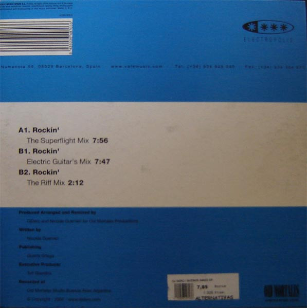 DJ Dero - Buenos Aires EP | Electropolis (VLMX  970-3)