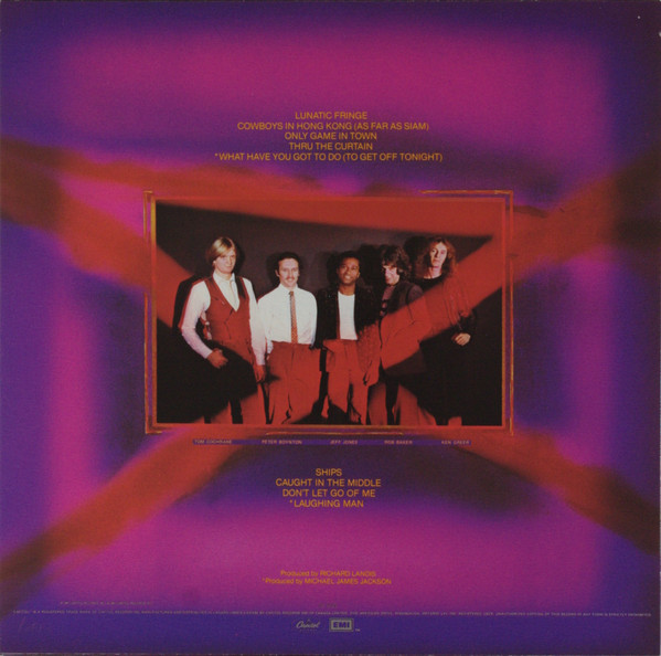 Red Rider - As Far As Siam | Capitol Records (ST-12145) - 2