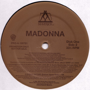 Madonna - GHV2 Remixed (The Best Of 1991-2001) | Maverick (PRO-A-100781) - 2