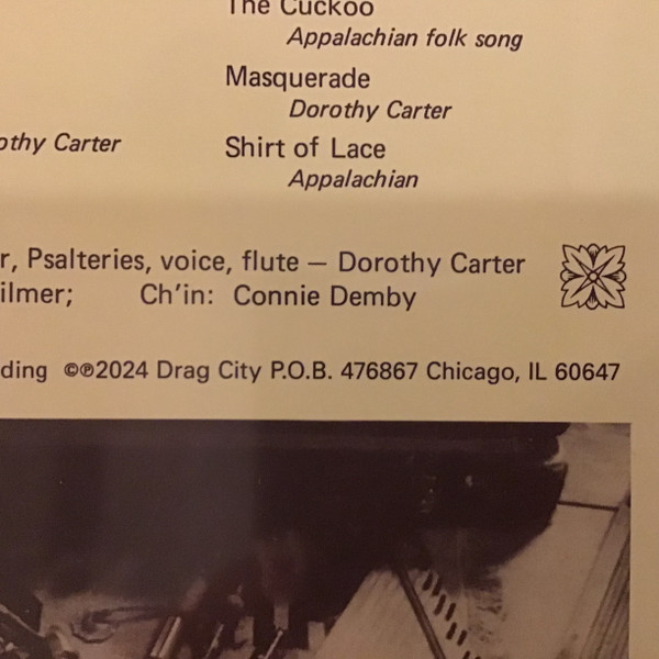 Dorothy Carter - Troubadour | Drag City (DC908) - 4