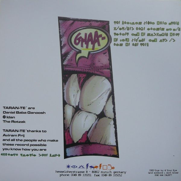 Taran-Te' - Blasphemix Yonal | Hadshot Haheizar (002) - 2