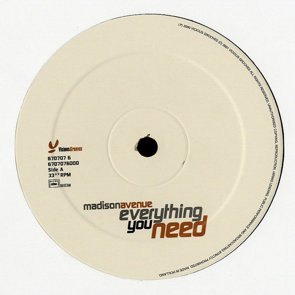 Madison Avenue - Everything You Need | Vicious Grooves (670707 6) - 4