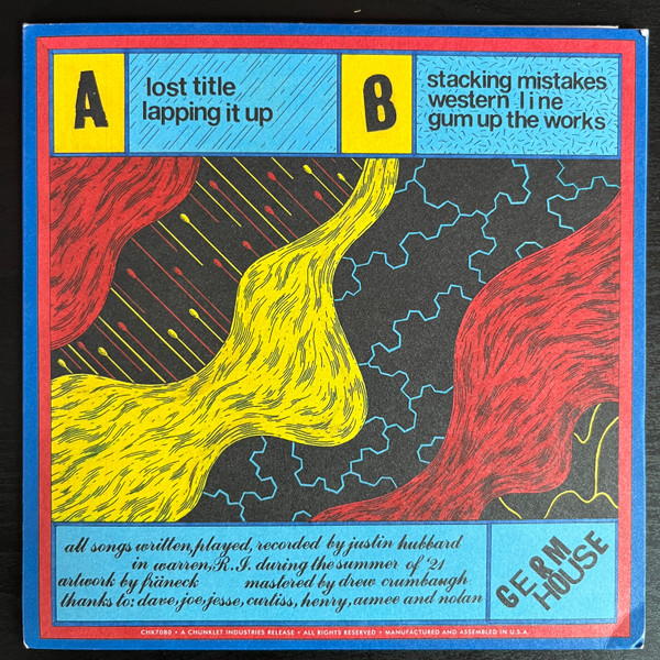 Germ House - Germ House EP (7") [Vinyl] | Chunklet Industries (CHK7080) - 2